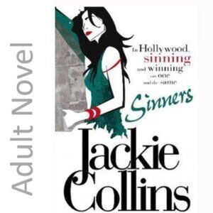 Sinners by Jackie Collins 1971 vintage collectible softcover adult novel book